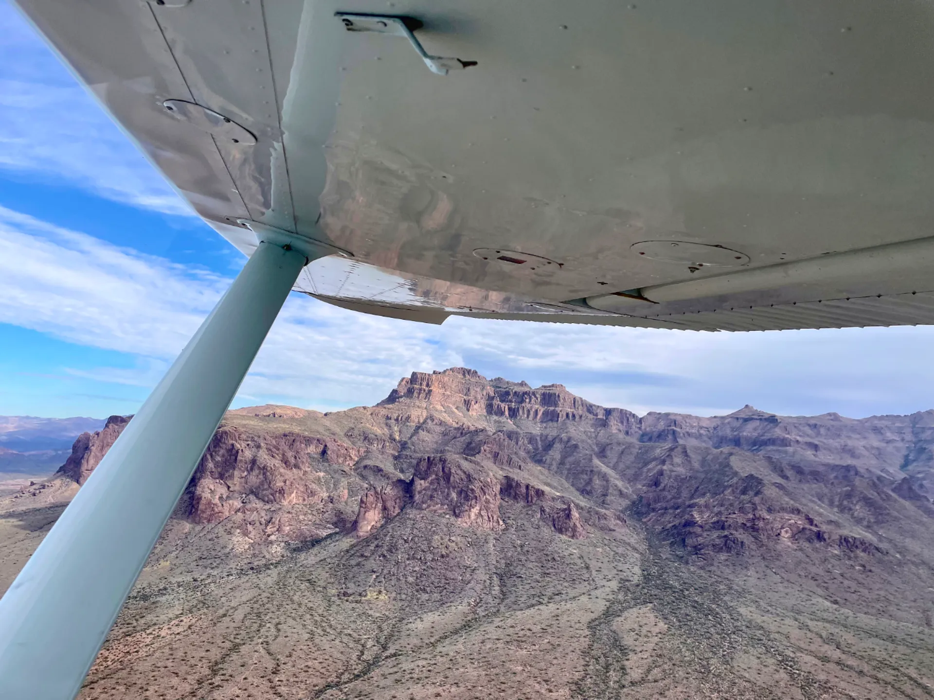 SimpliFly Flight School flight over Mesa, AZ