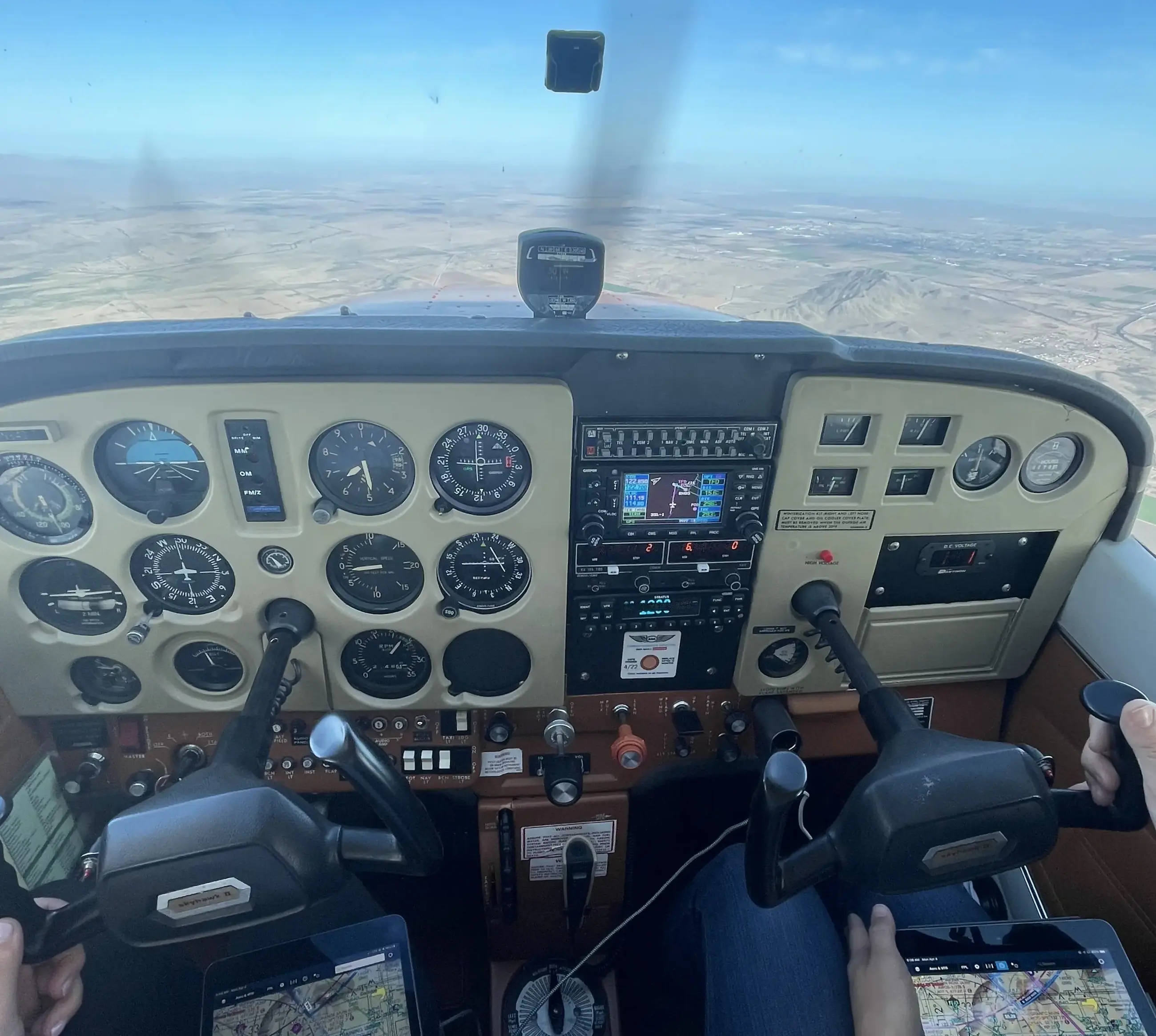 SimpliFly flight school The instrument panel of one of our aircraft at Falcon Field Airport in Mesa, Arizona